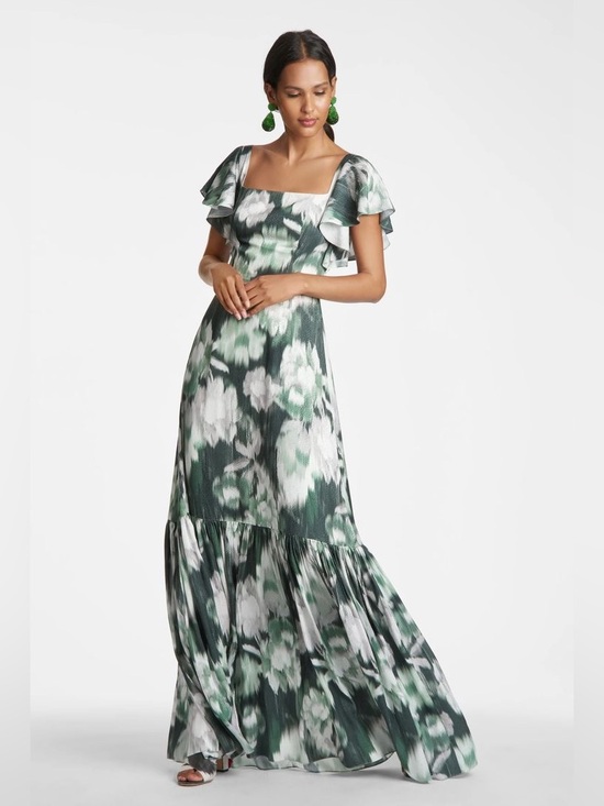 Sachin + Babi Dresses & Skirts - Sachin and Babi Green floral gown